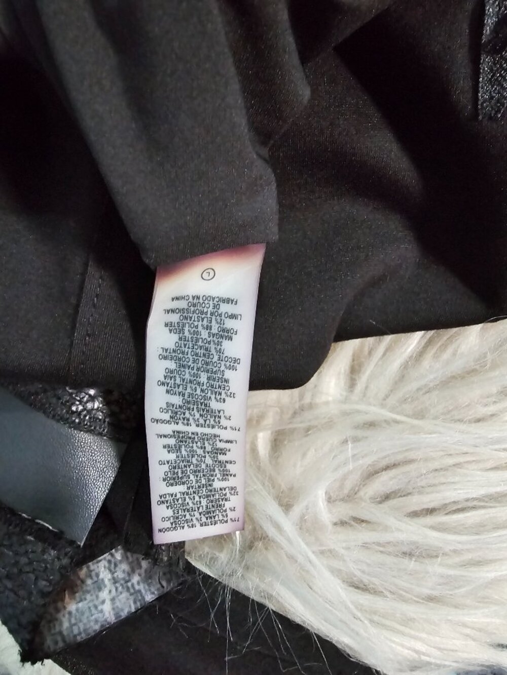 Elie Tahari Shelby Mixed Media Leather & Calf Hair Sheath Dress – Size 6 - Picture 8 of 9